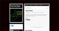 Desktop Screenshot of craycraygames.com